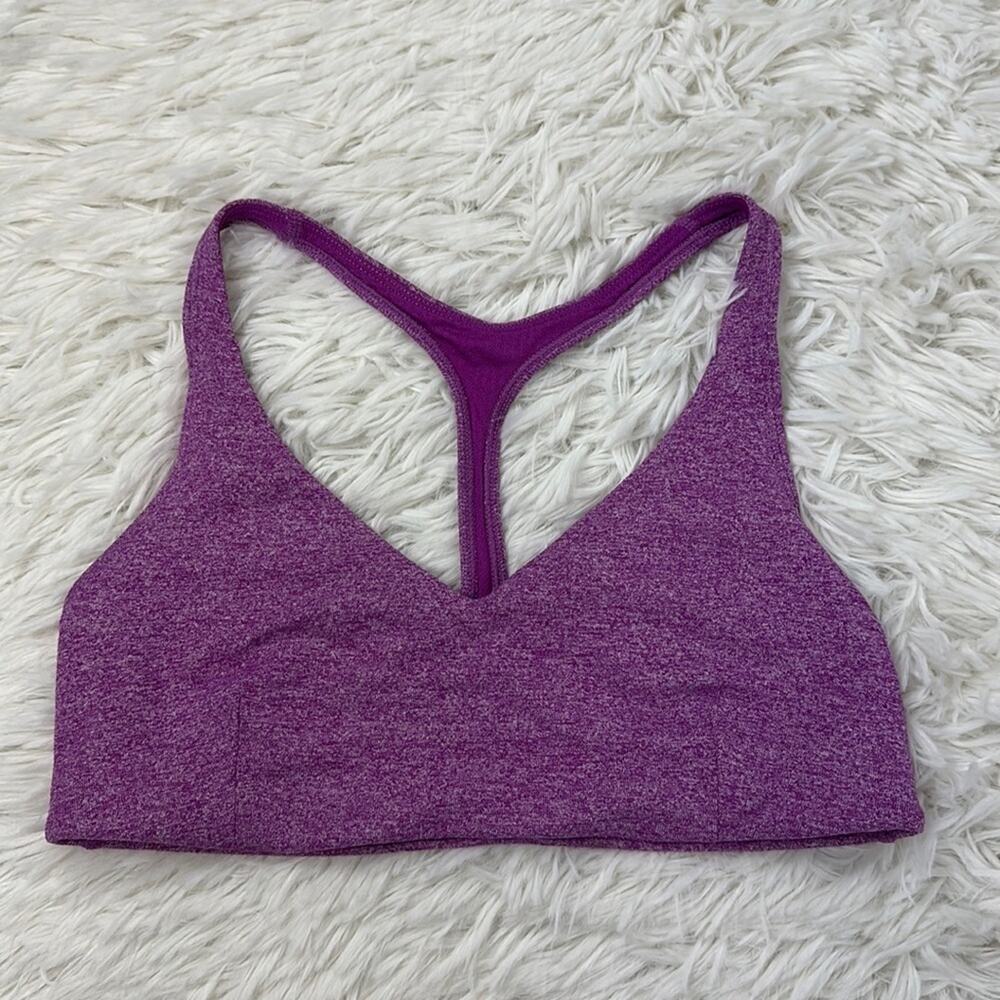 Lululemon Arise Bra Heathered Ultra Violet